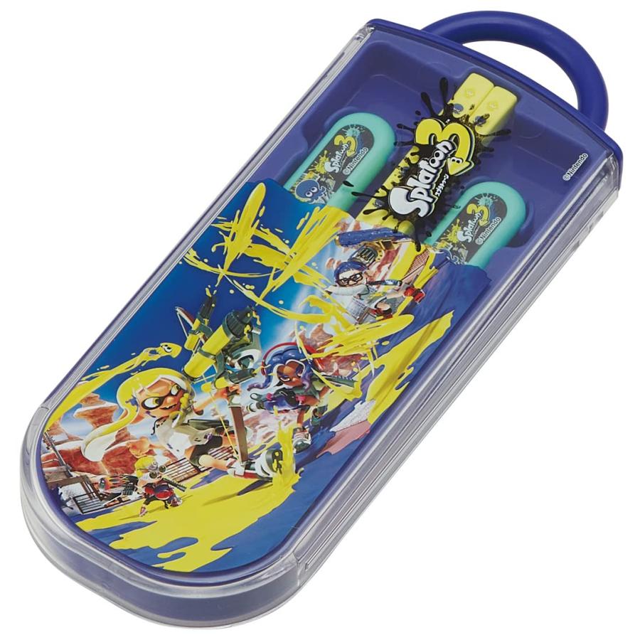 スケーター(Skater) 子供用 お弁当 トリオセット 箸 スプーン フォーク キッズ カトラリー 抗菌 加工 開けやすいスライド式 日本製 スプラ | スケーター | 01