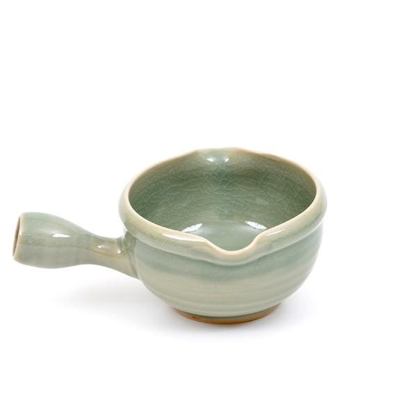 大堀相馬焼 松永窯 納豆鉢 青ひび 陶器 焼き物 ギフト プレゼントに O Matsu 07 Gr 大堀相馬焼yahoo ショッピング店 通販 Yahoo ショッピング