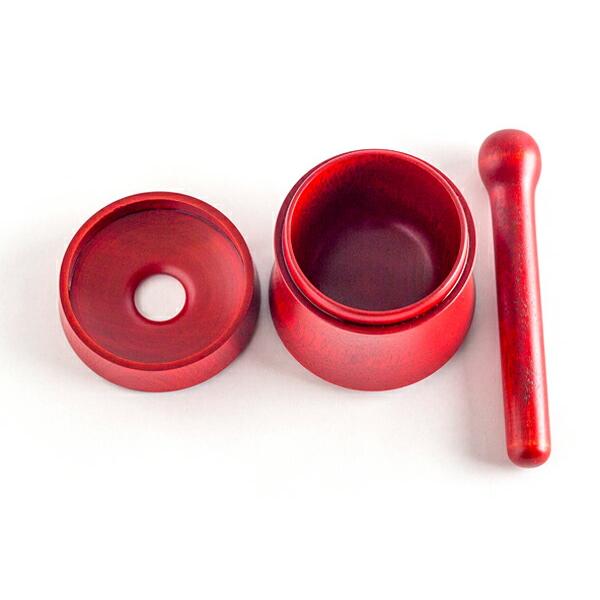 山中漆器 うるしの器あさだ 天然木お茶ミル あかね : 縁器屋Yahoo