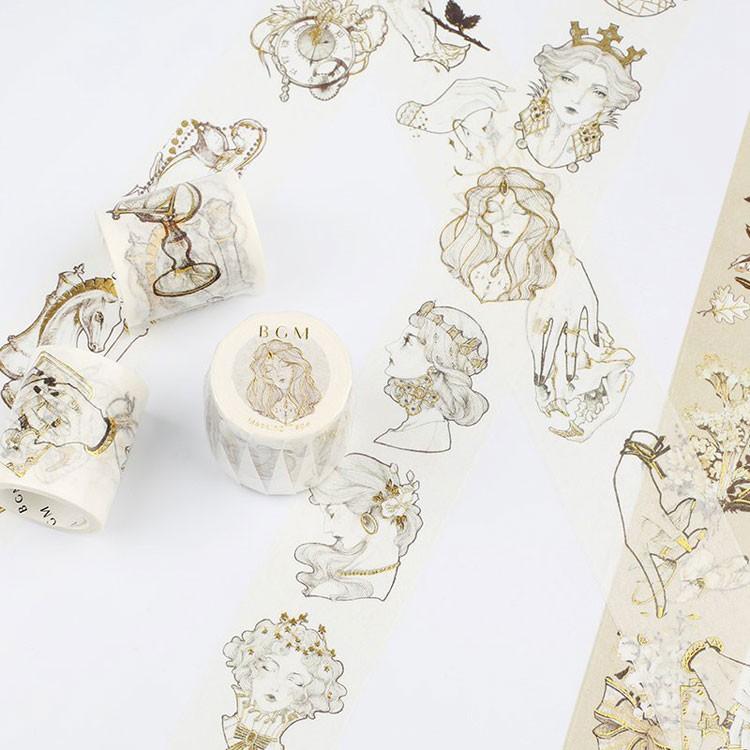 Bgm マスキングテープ スペシャル 金箔 レトロなメロディ 花と蝶 40mm 4cm幅 Bgm Bm Sprm009 ビージーエム マステ 幅広 手帳 スケジュール マステ Others Bgm Bm Sprm009 Gute Gouter 通販 Yahoo ショッピング