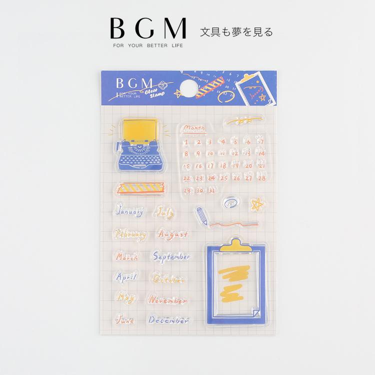 Bgm クリアスタンプ キロク 日付 手帳 カレンダー 月 Bt Cs045 手書き 文字 はんこ Others Bgm Bt Cs045 Gute Gouter 通販 Yahoo ショッピング