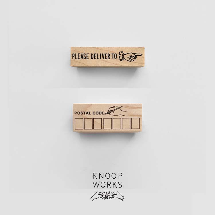 Knoopworks クノープワークス スタンプ おしゃれ Hand Made Please Deliver To 郵便番号枠 Cut Here 手帳 はんこ 木製 Zk Knoop Stp 05 Gute Gouter 通販 Yahoo ショッピング