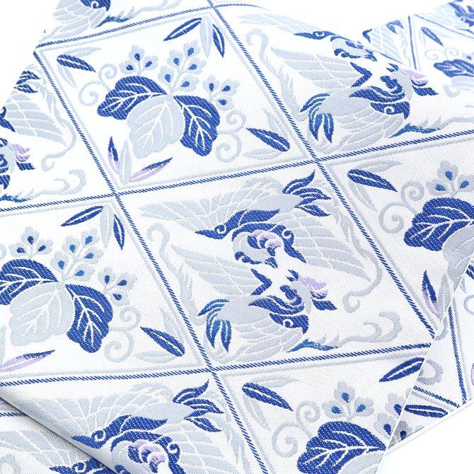 袋帯　リバーシブル　枝垂れ桜　傘　波　菊　楓　ヱ霞　桜　着物　024a d 袋帯リバーシブル枝垂れ桜傘波菊楓ヱ霞桜着物024a d