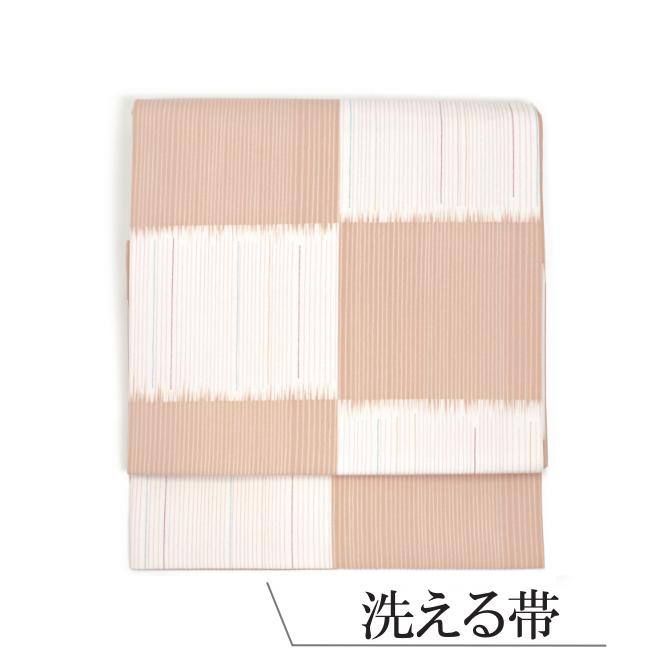 着物+名古屋帯6点セット 着物セット 洗える着物 小紋 洗える帯 九寸帯
