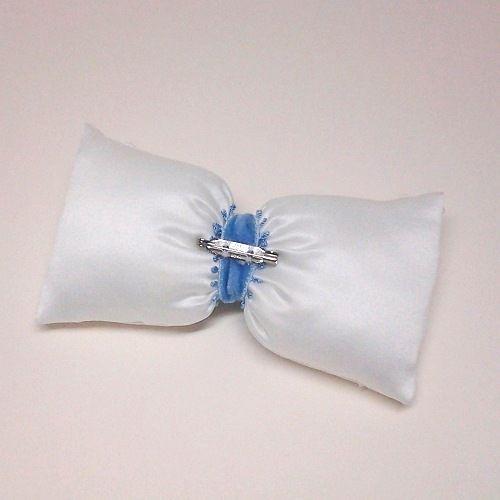 ウェルカムドール リングピロー リボン型 ミニピロー 完成品 |  | 02