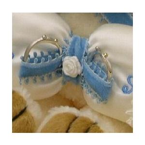 ウェルカムドール リングピロー リボン型 ミニピロー 完成品 |  | 03