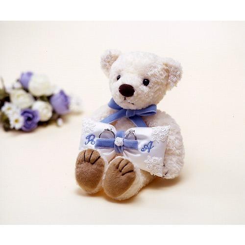 ウェルカムドール リングピロー リボン型 ミニピロー 完成品 |  | 04