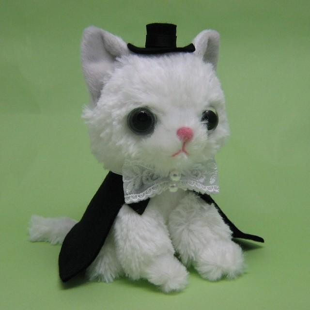 ウェルカムドール猫　 ウェディングキャット　 白猫＆白猫 |  | 01