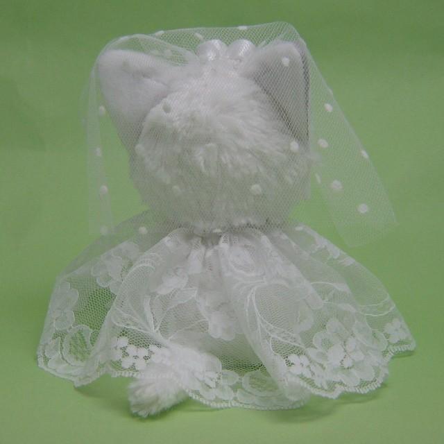 ウェルカムドール猫　 ウェディングキャット　 白猫＆白猫 |  | 04