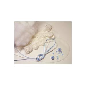 送料無料 リングピロー手作りキット （キララ） 刺繍なし |  | 01