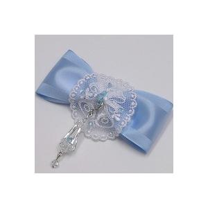 ウェディング リングピロー完成品　メリー　クリスタルドロップ付き |  | 01