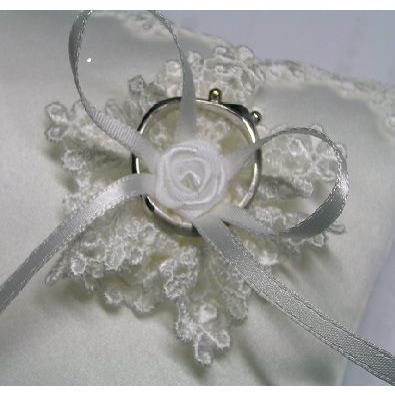 リングピロー 刺繍 完成品  名前 日付入り |  | 01