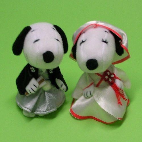 リングピロー和風 完成品 スヌーピー付き　 | SNOOPY | 02