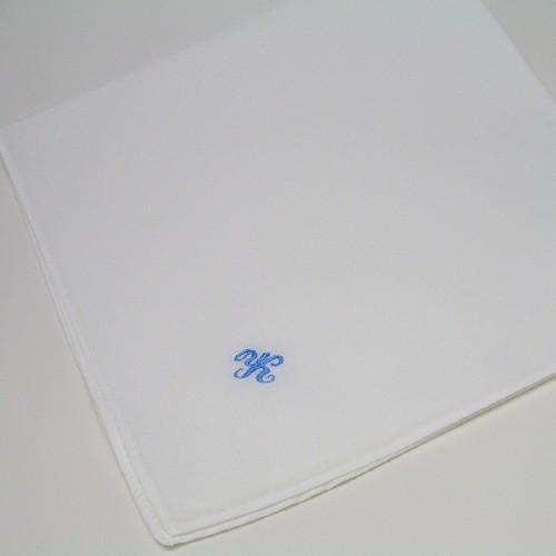 白ハンカチ メンズ レディース 薄手 無地 綿ローン100% |  | 01