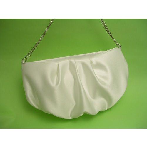 結婚式 バッグ ドレスポーチＮｅｗ　花ブレード付き　完成品　白無地ハンカチ ティュシュ付き |  | 02