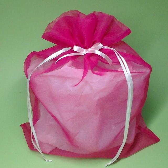 ウェディングポーチ 巾着袋 オーガンディーポーチ ビッグサイズ　1枚 |  | 04