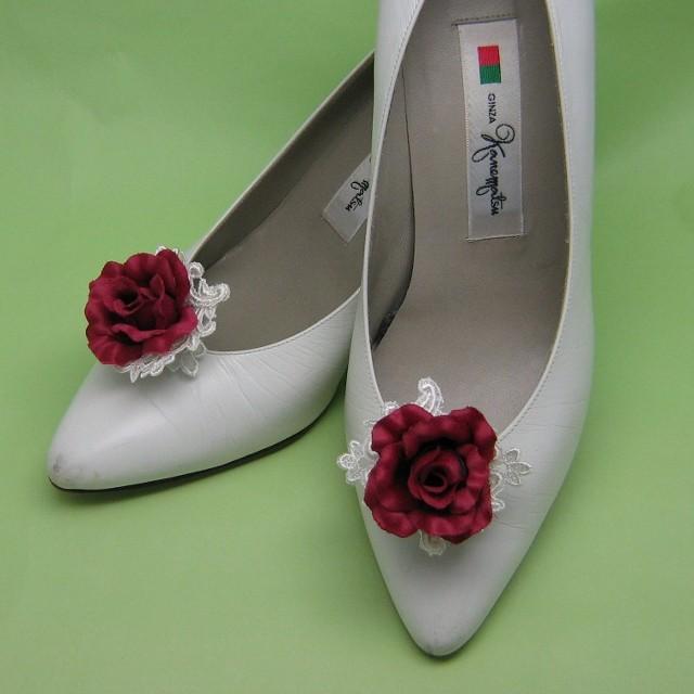 ウェディング シューズコサージュ　造花付き |  | 02