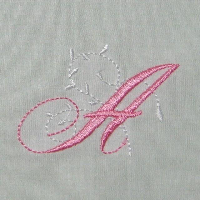 花嫁ハンカチ イニシャル刺繍入り 1枚 |  | 07