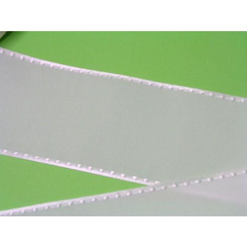 リボン タフタリボン 日本製 ホワイトリボン 6センチ幅 1メートル