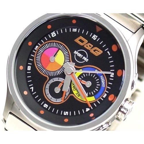 [送料無料] D&G TIME ドルガバ CODE NAME クロノグラフ腕時計 DW0209 dgdw0209インポート サムシング