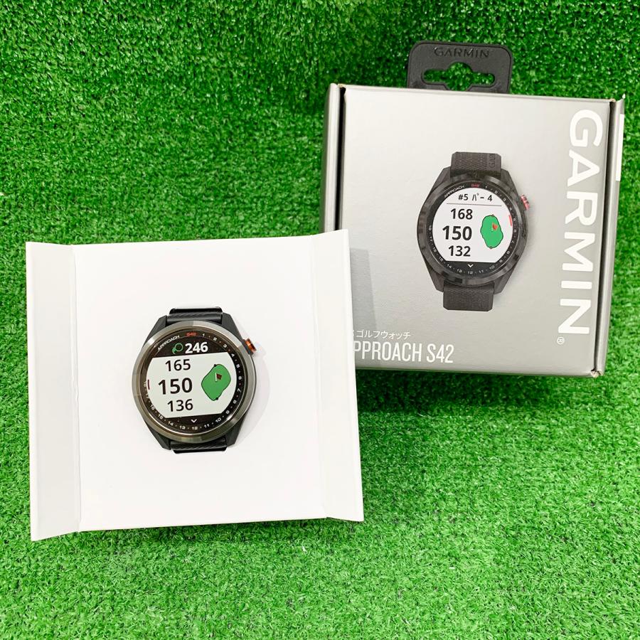 新品 ガーミン GARMIN アプローチ S42 ブラック GPS ゴルフナビ
