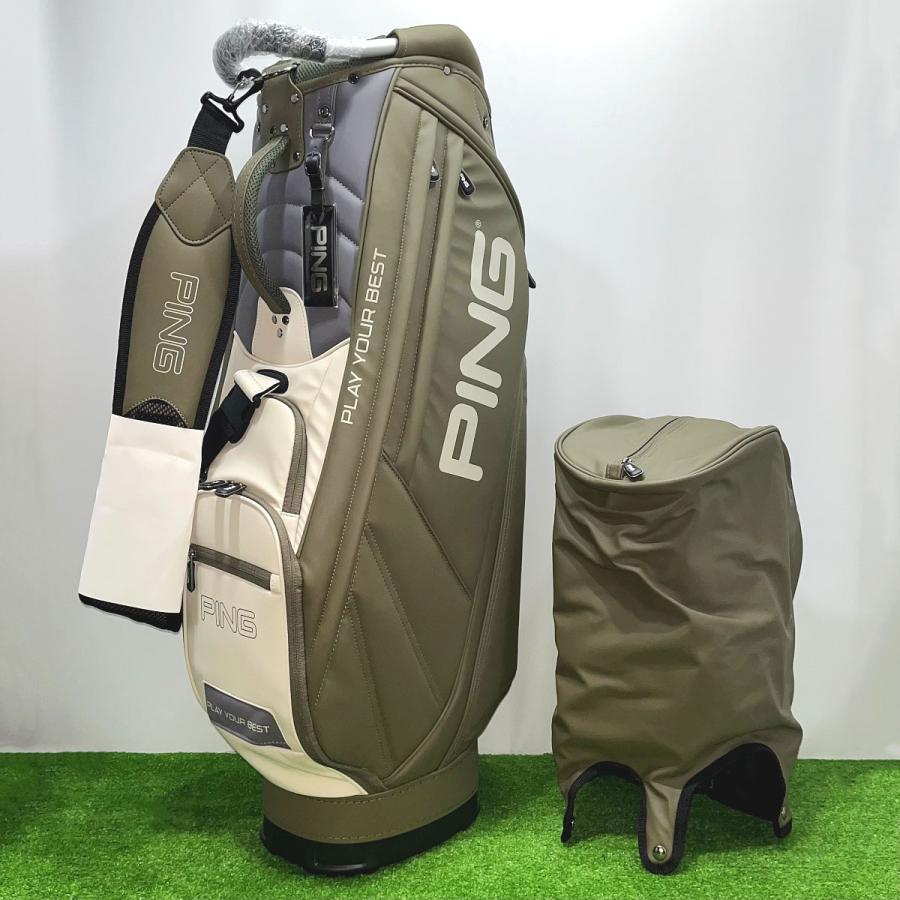 訳あり 未使用 数量限定 ピン CB-P221 ソフトPU カートキャディバッグ