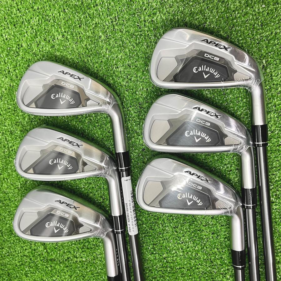 新品 キャロウェイ APEX DCB アイアン6本セット #5〜#9/PW ディアマナ