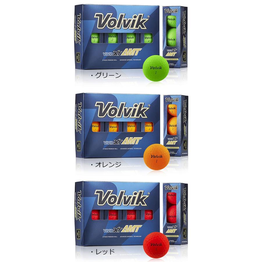 即納 大特価 Volvik ボルビック Vivid Xt Amt ゴルフボール 1ダース 12球入り ゴルフショッピングsomethingfour 通販 Paypayモール