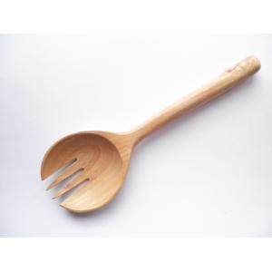 サラダサーバー　フォーク型　（木製） | 