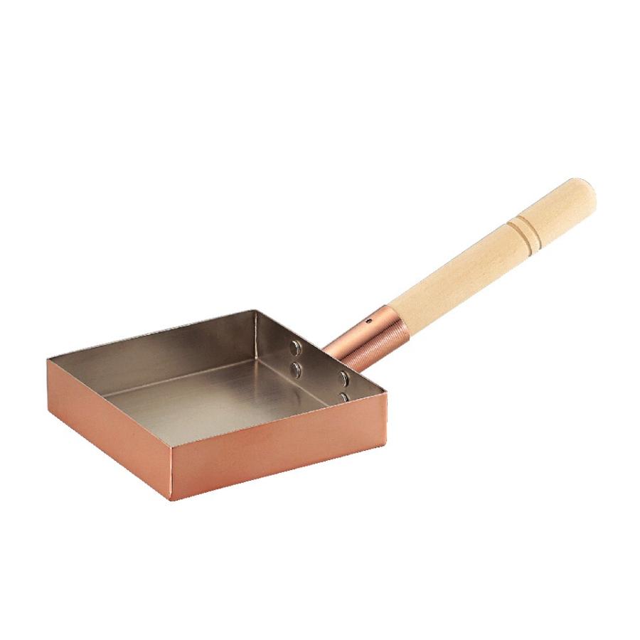 銅製調理器 本職用卵焼き器 CNE115 | 