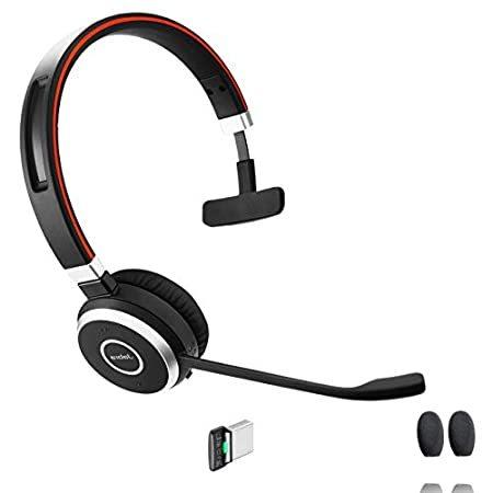 【セール】 MS Mono Bluetooth 65 Evolve 新品・送料無料Jabra Headset Cer［並輸51］ Lync Skype Microsoft | Bundle イヤホンマイク、ヘッドセット