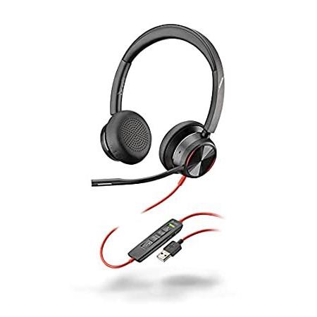 大量入荷 Wired 8225 Blackwire - 新品・送料無料Poly Headset ［並輸51］ Dual-Ear - (Plantronics) Mic Boom with イヤホンマイク、ヘッドセット