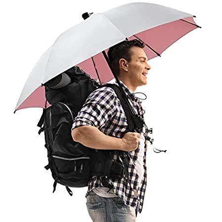 期間限定キャンペーン Liteflex G4Free Hiking Trek［並輸51］ Silver Reflective 46" Large Ultralight Umbrella ビーチパラソル