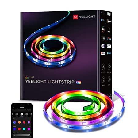【ファッション通販】 6.5 Lights, Strip Led Smart YEELIGHT FT Si［並輸51］ with Work Lights Strip Led RGBIC ネオンライト