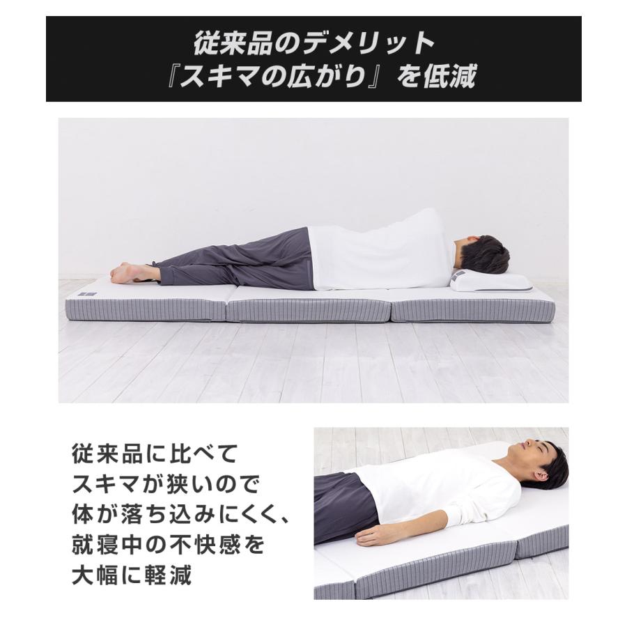 SOMRESTA（ソムレスタ） ゼロギャップ＆リッチ 三つ折りマットレス