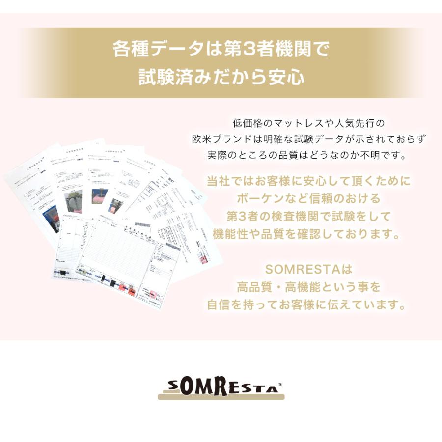 SOMRESTA（ソムレスタ） 替えキルティングカバー（SOM-M002用） ダブル