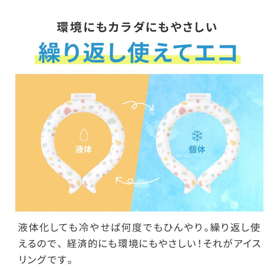 アイスリング ペット用  ICE RING ペット用 XS SSサイズ メール便 送料無料 お散歩グッズ 小型犬 首 冷却 熱中症対策 暑さ対策 ひんやりグッズ suo｜somurie｜10