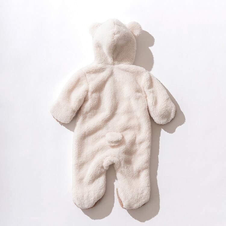 ママ悶絶カバーオール もこもこおくるみ 70/80 着る毛布 赤ちゃん 