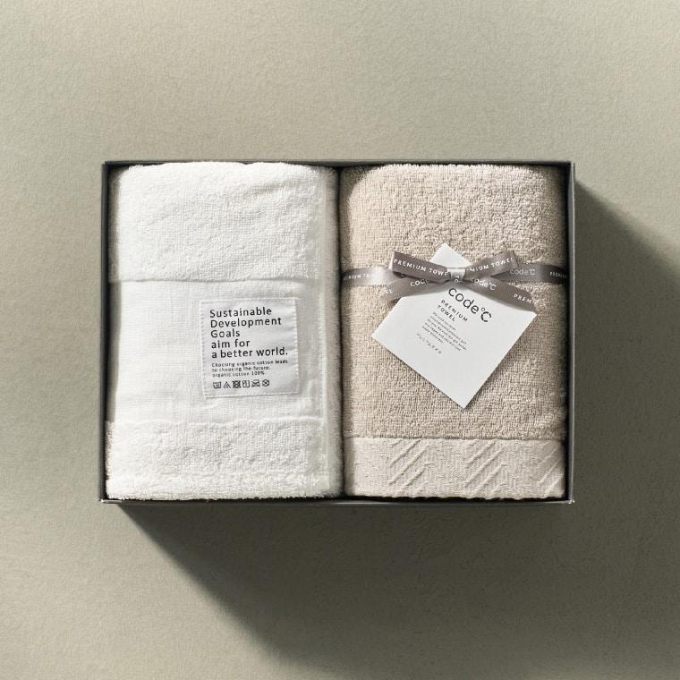 code℃ コードシー プレミアムタオルセット バスタオル 2枚 266260 内祝い出産内祝い 結婚内祝い 新築祝い ギフト プレゼント お返し 母の日 2026 |  | 14