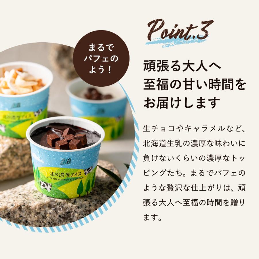 内祝い アイスクリーム ギフト 北海道150年ファーム 北の濃厚アイス 5個 送料無料 メーカー直送 / アイス 詰め合わせ スイーツ 内祝い 出産 結婚|somurie|06