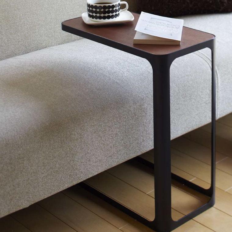 山崎実業 frame サイドテーブル フレーム インテリア 公式 ホワイト