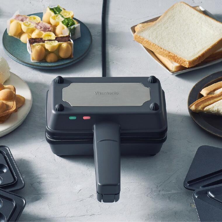 ビタントニオ（Vitantonio） 送料無料 エッグワッフル＆ホットサンド