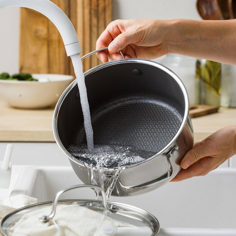 グリーンパン エーペックス キャセロール 20cm ガラス蓋付き CC010626-104 送料無料 / 両手鍋 IH対応 ガス火対応 食洗器対応 オーブン対応の画像