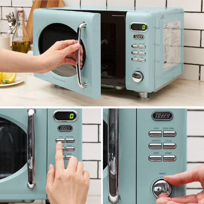 【新品未使用】トフィー 電子レンジ K-DR1-PA Toffy デザイン家電 Toffy 電子レンジ ｜ Toffy公式オンラインショップ