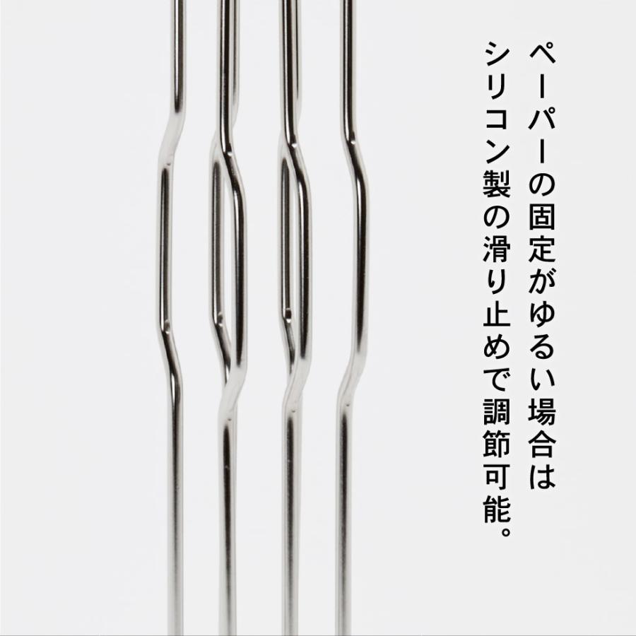 キッチンペーパーホルダー ＲＧ ローズゴールド hanauta ハナウタ ビーワーススタイル 送料無料/ キッチン 収納 キッチンペーパー ホルダーの画像