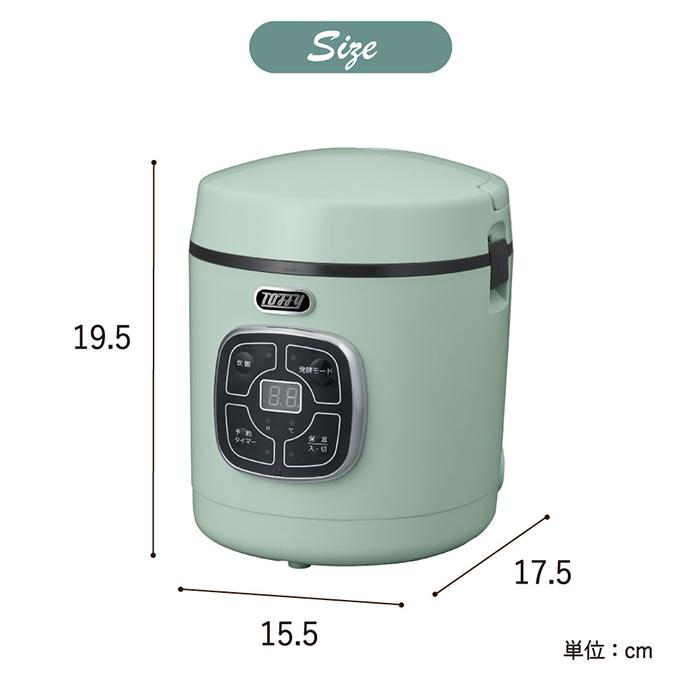 Toffy トフィー マイコン炊飯器/ K-RC2-AW K-RC2-PA K-RC2-SP Toffy トフィー マイコン炊飯器/ K-RC2-AW K-RC2-PA K-RC2-SP