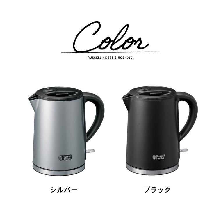 RUSSELL HOBBS（ラッセルホブス） 電気ケトル 0.8L 二重構造
