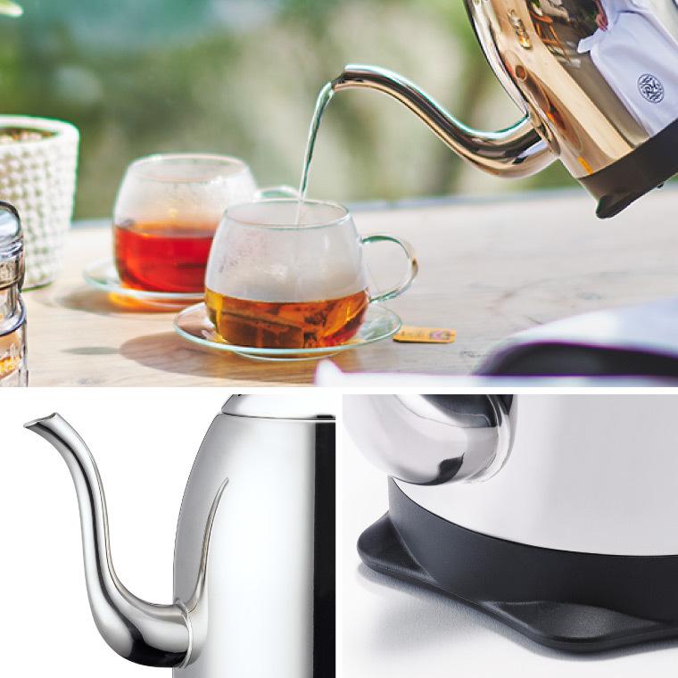 ラッセルホブス ケトル kettle ステンレス Russell Hobbs カフェケトル 1.2L 7412JP 送料無料 / 電気ケトル おしゃれ キッチン家電｜somurie｜04