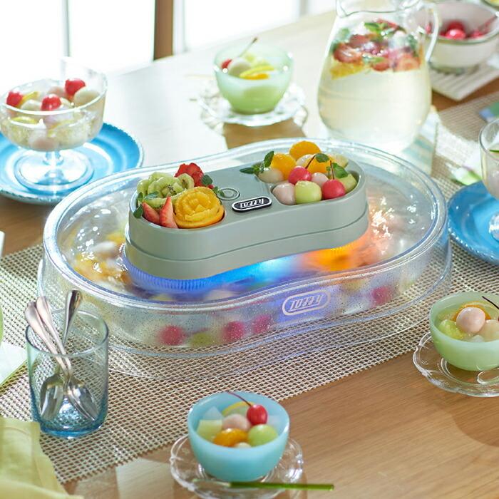 Toffy トフィー コンパクトきらきら流しそうめん器 K-NS3-AW K-NS3-PA