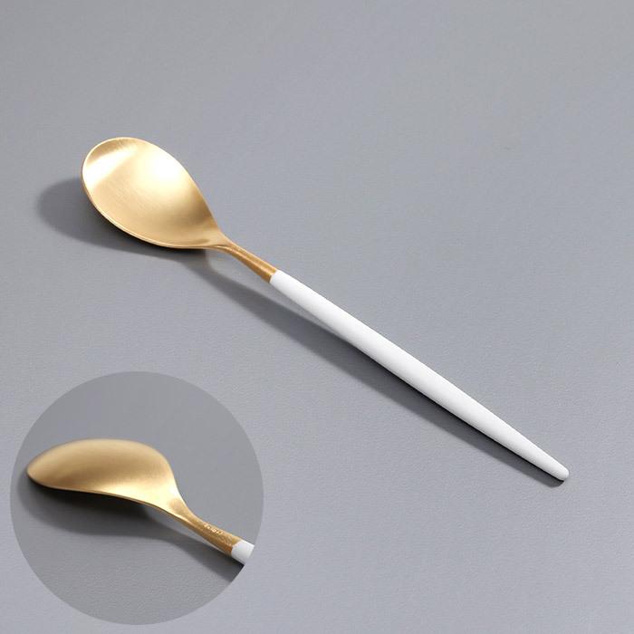 Cutipol（クチポール） ミオ ホワイト＆ゴールド デザートセット 6pcs